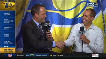 Frank Vogel is happy to be back in Indy facing the Pacers
