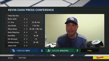 Kevin Cash on how Daniel Mengden kept Rays' quiet at the plate