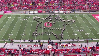 Watch Ohio State's epic Spongebob Squarepants halftime show in 60 seconds