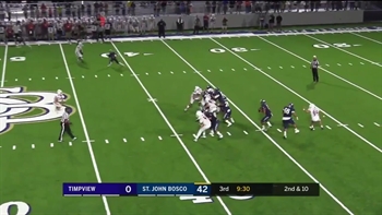 Week 0: DJ Uiagalelei drops beautiful 50-yd dime to set up Bosco TD