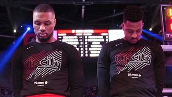 Shannon Sharpe: Damian Lillard and CJ McCollum's inability to close led to Blazers' Game 2 loss