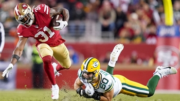 Shannon Sharpe on why he likes San Francisco over Green Bay in the NFC Championship