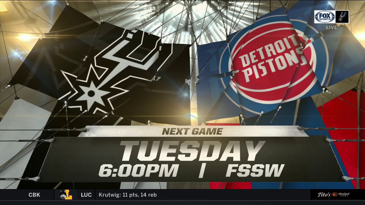 Pistons next up for Spurs on Tuesday night | Spurs Live