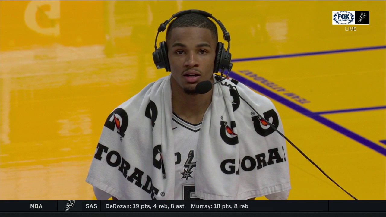 Dejounte Murray talks 'Statement Win' vs. the LA Lakers