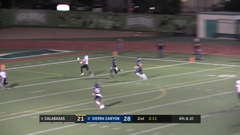 Week 7: Jermaine Burton scorches defenders for long Calabasas TD