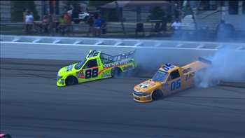TRUCKS: Matt Crafton Has Big Save - Michigan 2015