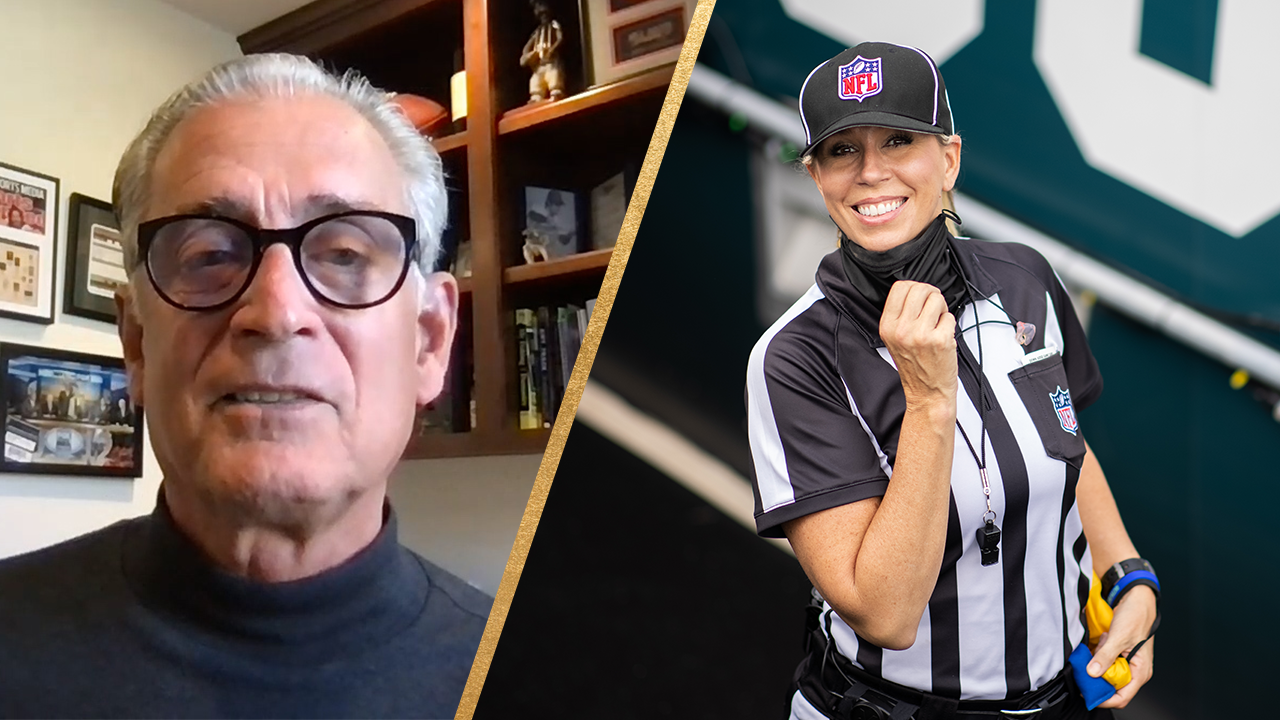 Mike Pereira on Super Bowl LV officiating crew, Sarah Thomas being named first female official to work a Super Bowl.
