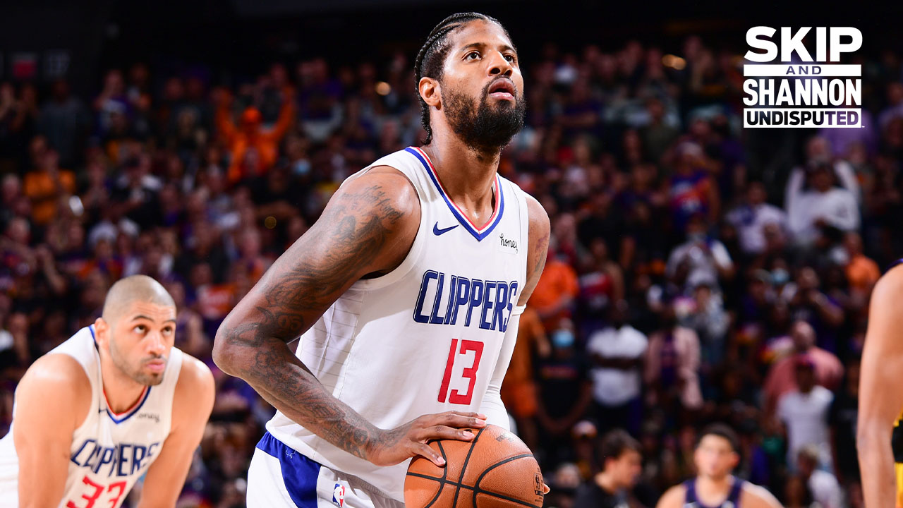 Shannon Sharpe: Paul George gets a D- for not showing he was Playoff P in Game 2 performance I UNDISPUTED