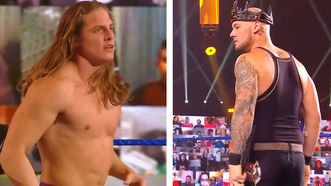 King Corbin takes on Matt Riddle as their heated rivalry continues