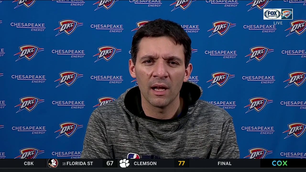 Watch Mark Daigneault on Thunder loss to the Magic | Thunder Live - FOX ...