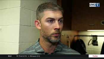 Mike Minor on his Night vs. D-backs