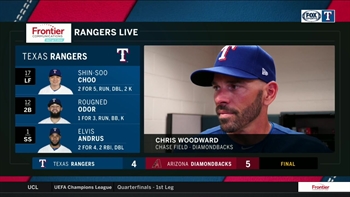 Chris Woodward is impressed with Mike Minor