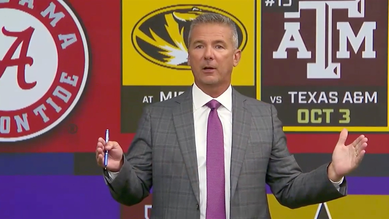 Urban Meyer & Reggie Bush on if scheduling puts SEC at a disadvantage