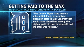 Max Scherzer turns down Tigers contract episode artwork