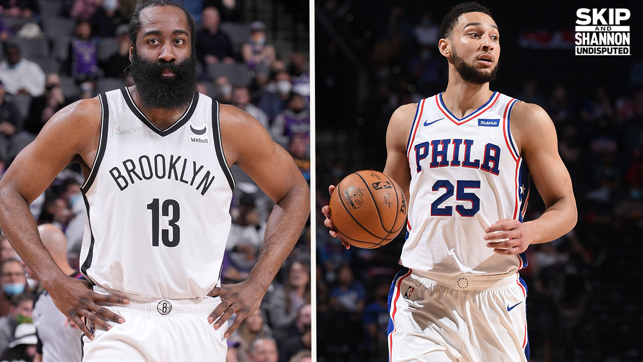 Skip Bayless is a fan of a Ben Simmons-Brooklyn trade: James Harden is a trainwreck waiting to happen I UNDISPUTED
