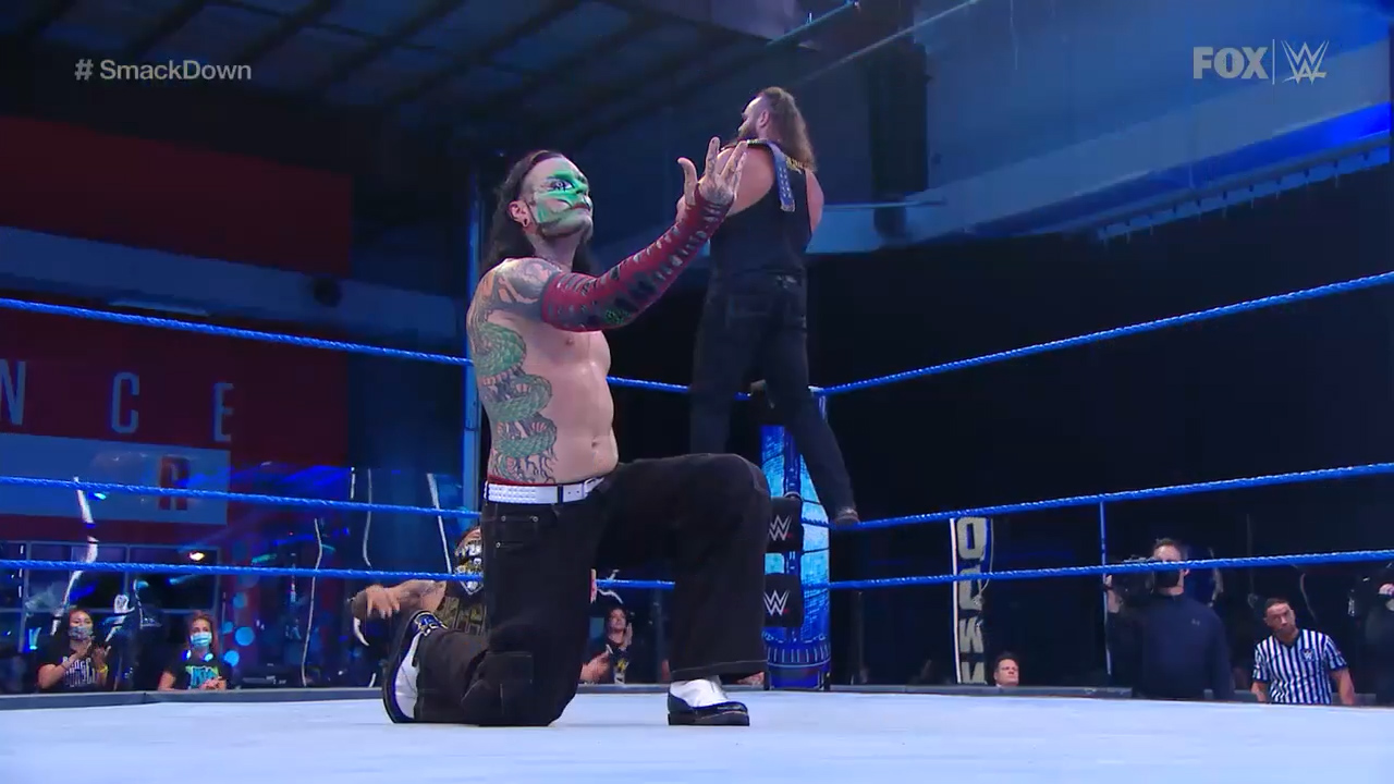 Jeff Hardy beats King Corbin on behalf of The Undertaker | WWE ON FOX