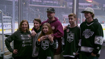LA Kings Weekly: Lisa Gonzales and family at Staples Center