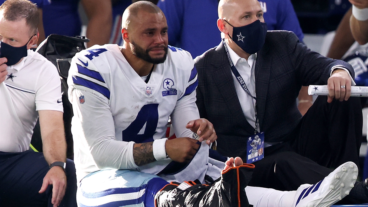 Cowboys QB Dak Prescott has 'outside chance' of returning in time for NFL Playoffs