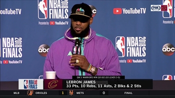 LeBron James compares Cavs-Warriors to Heat-Spurs