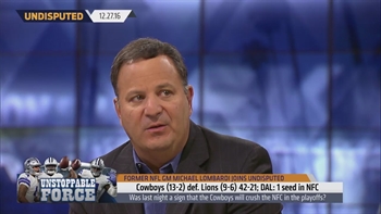 Lombardi: Cowboys 'without a doubt' NFC's best | UNDISPUTED