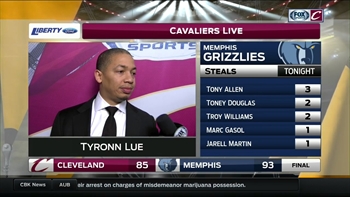 Cavs coach Lue explains decision to sit LeBron in Memphis