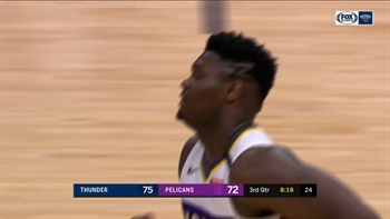 HIGHLIGHTS: Zion Williamson has the transition DUNK