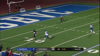 Week 0: Reggie Retzlaff caps off Centennial's win with 33-yd TD