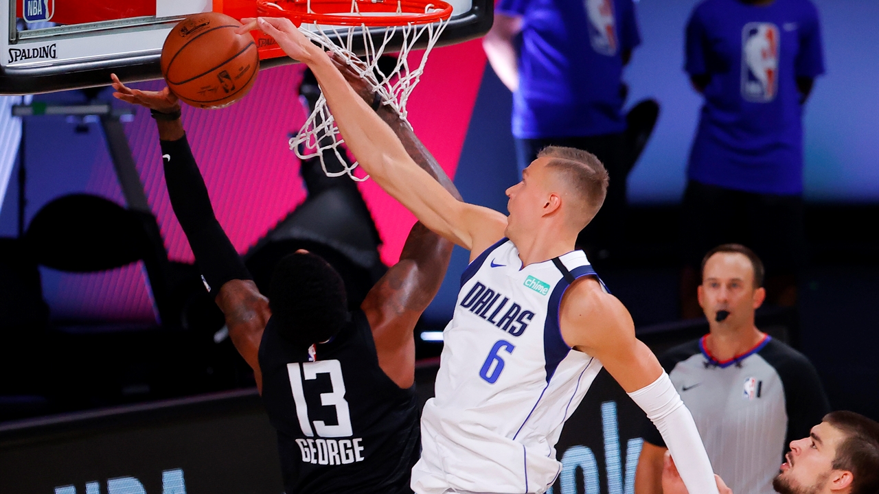 Nick Wright: The refs lack awareness & greatly overreacted in ejecting Mavericks' Porzingis, the Clippers were granted a win