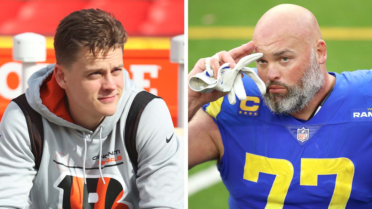 I realized he's going to be a very special quarterback' — Andrew Whitworth  on spending time with Joe Burrow