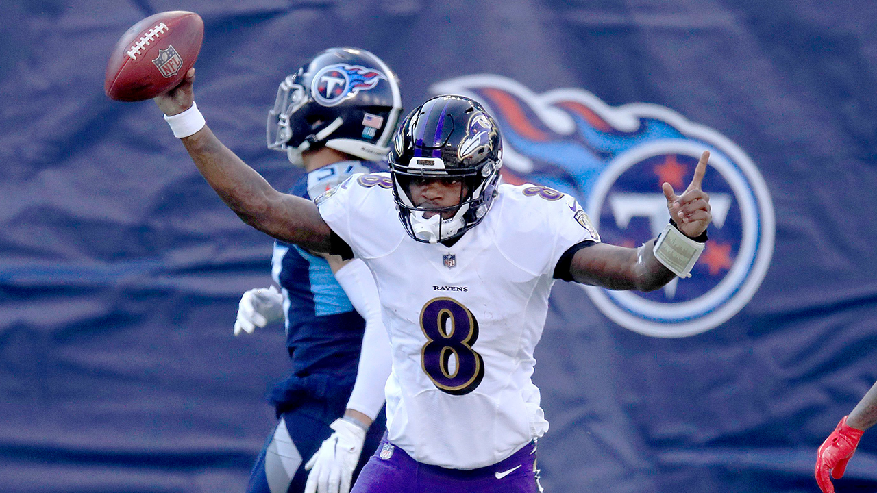 Colin congratulates Ravens' QB Lamar Jackson on his first Playoff win | THE HERD