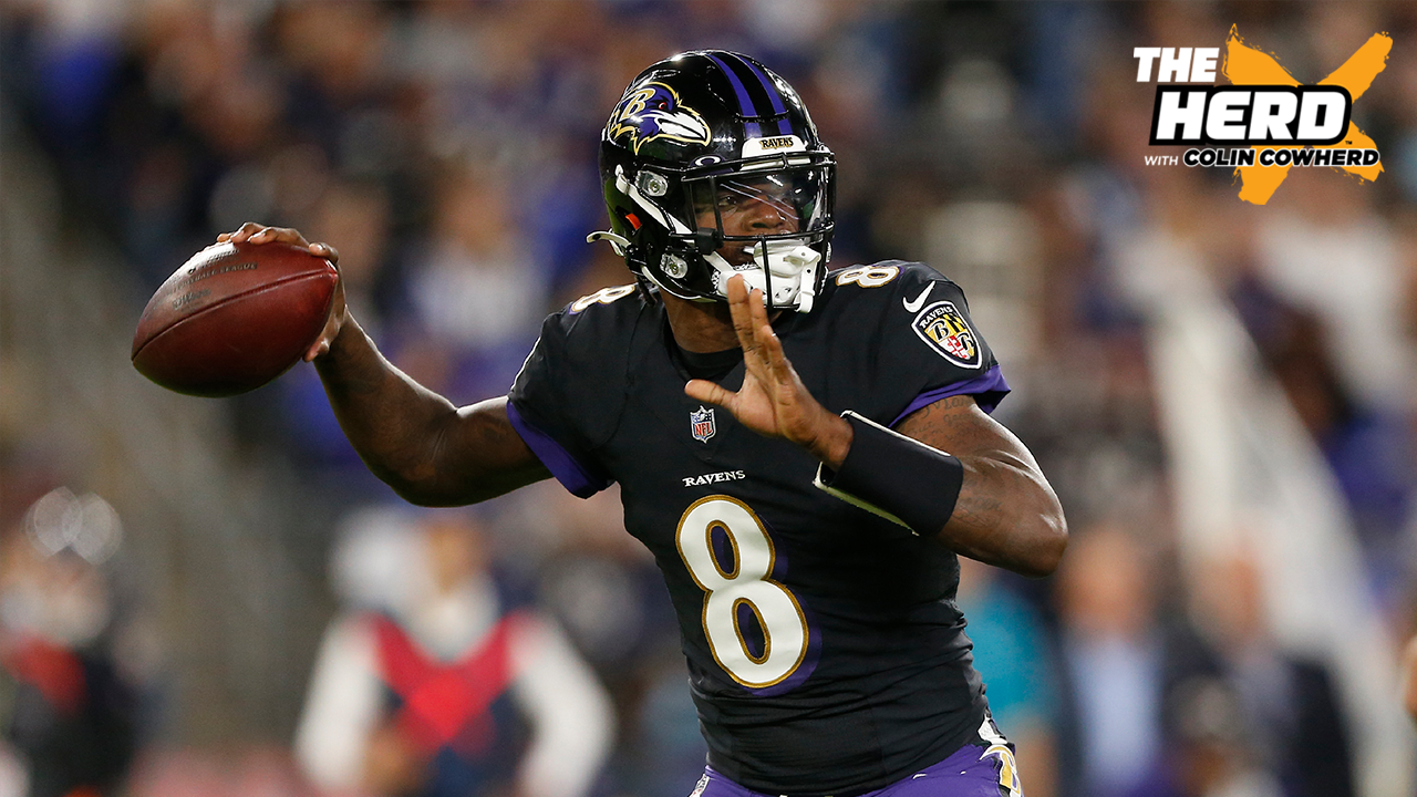 Colin Cowherd reacts to Lamar Jackson's Monday night masterpiece against the Colts in Week 5 I THE HERD