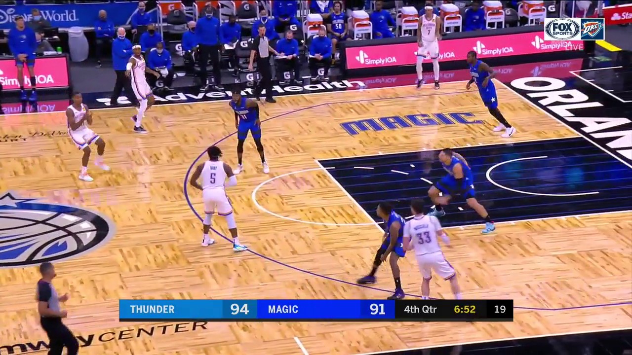 HIGHLIGHTS: Bazely hits 3 In the Fourth Quarter