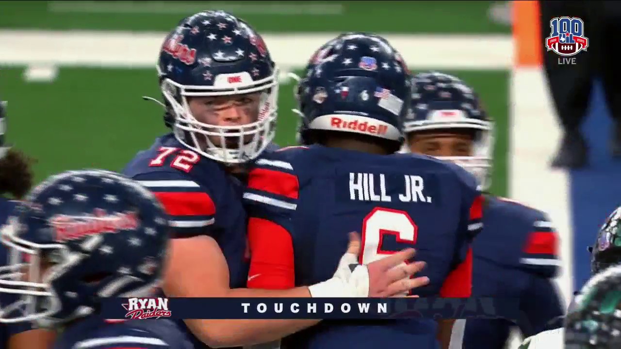 HIGHLIGHTS: Anthony Hill Gets Across for the Denton Ryan TD
