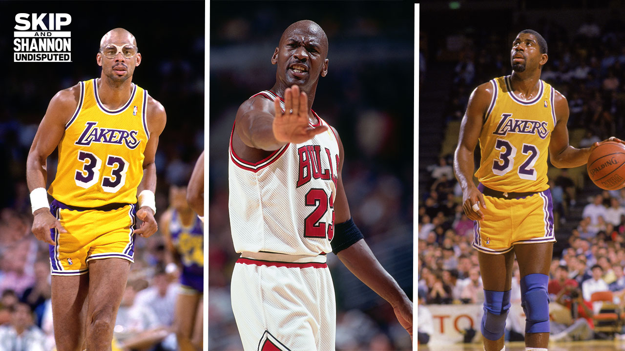 Skip Bayless and Shannon Sharpe debate on their NBA Mt. Rushmore and Top 10 GOATs in league history I UNDISPUTED