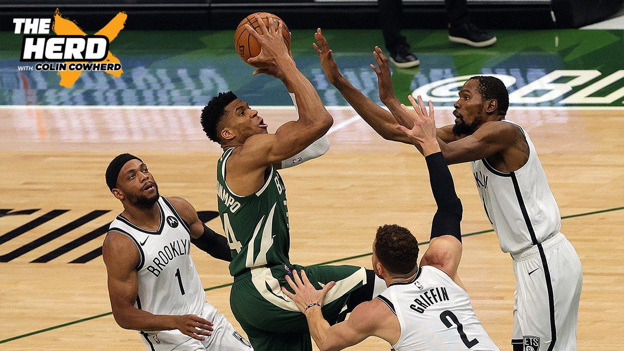 Colin Cowherd: Bucks have reached their ceiling, Brooklyn is going to win this series | THE HERD