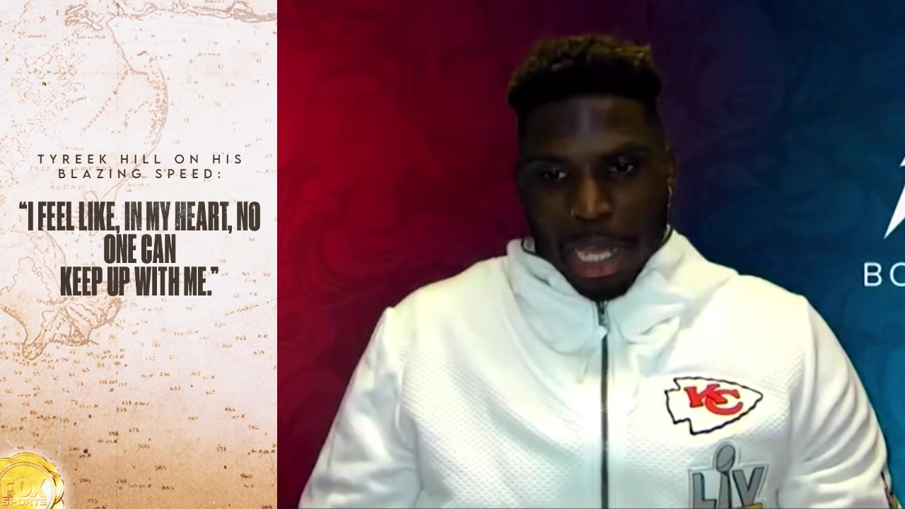 Tyreek Hill: No one in the NFL can keep up with my speed