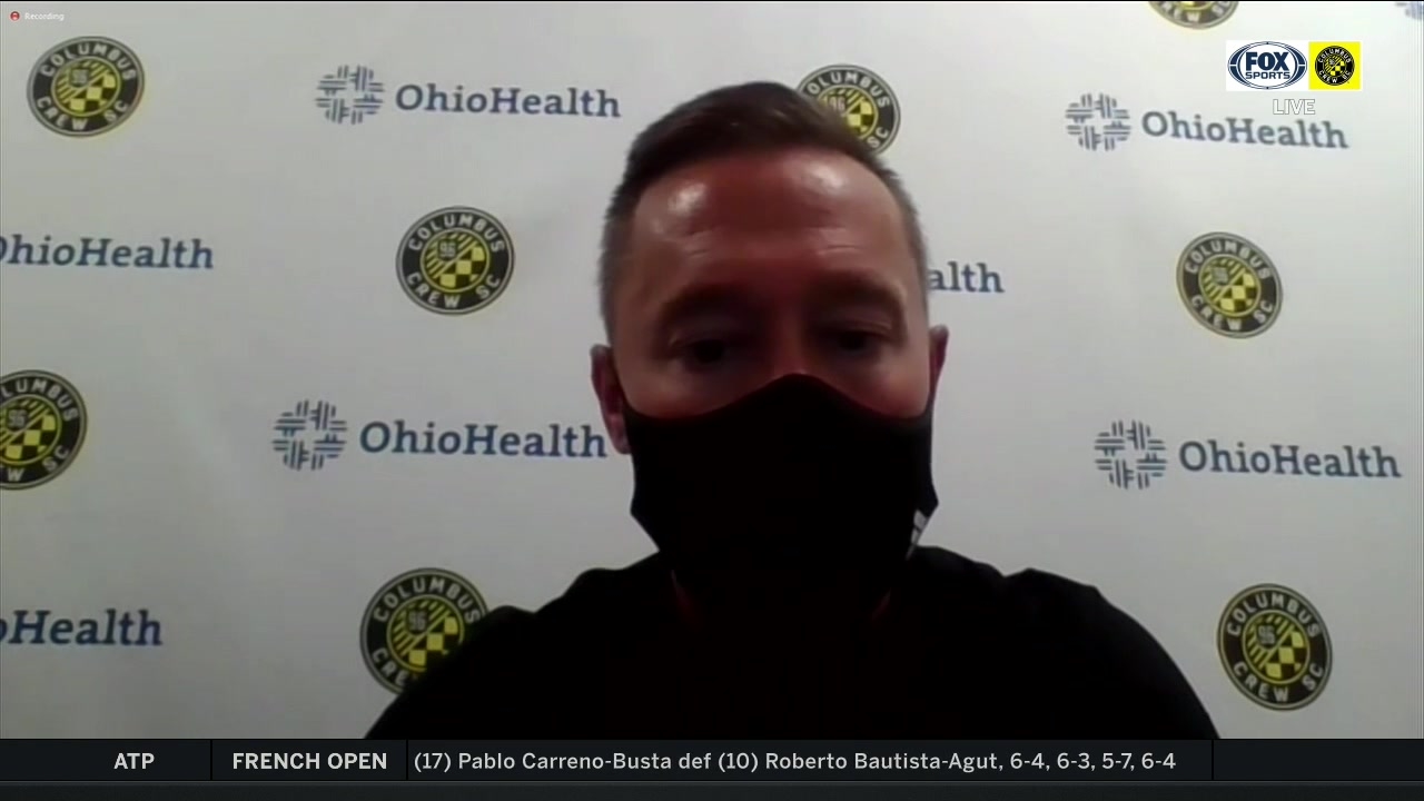 Caleb Porter:  Our guys never gave in, they kept grinding