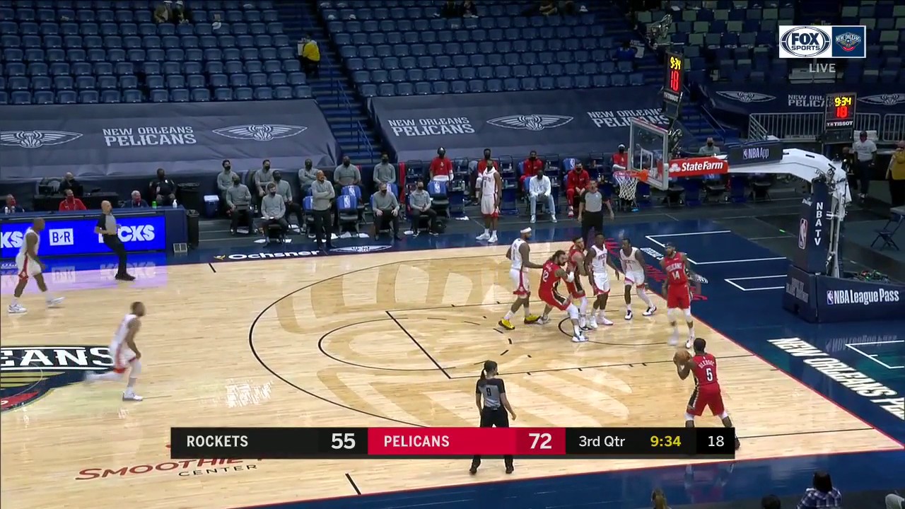 HIGHLIGHTS: Ingram Blocks the shot, Zion Saves the Ball