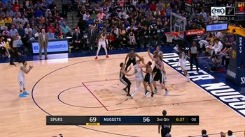 HIGHLIGHTS: Jakob Poeltl with the Block leads to Derrick White Slam