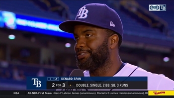 Denard Span says the early runs were very important