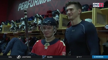 Jakob Raab loved his chance to be a Panther for a day