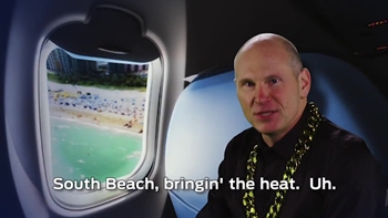 Adam Alexander does his version of Will Smith's "Miami" | NASCAR on FOX