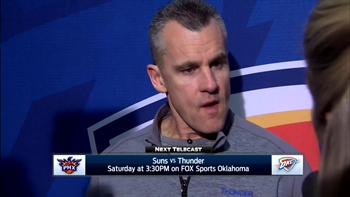 Donovan on improvements to make after loss to Jazz