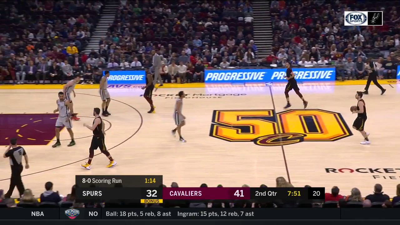 HIGHLIGHTS: Bryn Forbes with the 3