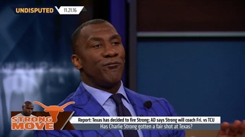 Charlie Strong will be out at the University of Texas - Skip and Shannon react | UNDISPUTED