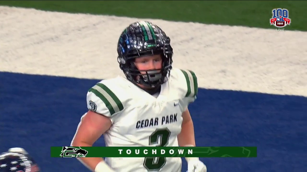 HIGHLIGHTS: Cade Haught is Across for Cedar Park TD