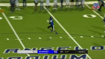 HIGHLIGHTS: Contreras 52-yard touchdown for Balmorhea