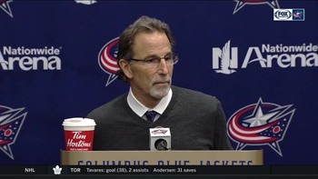 Coach Tortorella sees growth after home win over Pittsburgh
