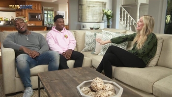 Green Bay or Tennessee? Kenny Clark and Jayon Brown get competitive with who plays for the better team