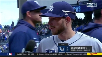 Brandon Lowe on game-winning HR: I was trying to not strike out